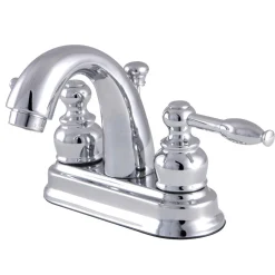 Kingston Brass Knight 4-Inch Centerset Bathroom Faucet