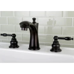 Kingston Brass Knight 8-Inch Widespread Bathroom Faucet