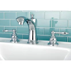 Kingston Brass Knight 8-Inch Widespread Bathroom Faucet