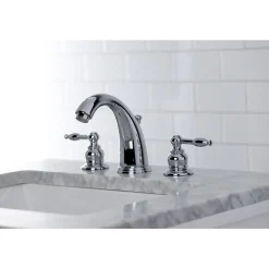 Kingston Brass Knight 8 to 16-Inch Widespread Bathroom Faucet