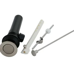 Kingston Brass KP100X-P Plastic Pop-Up Drain with Overflow