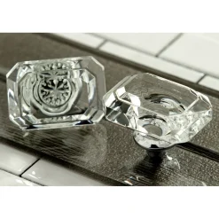 Kingston Brass Krystal Onyx 8-Inch Center Wall Mount Roman Tub Filler