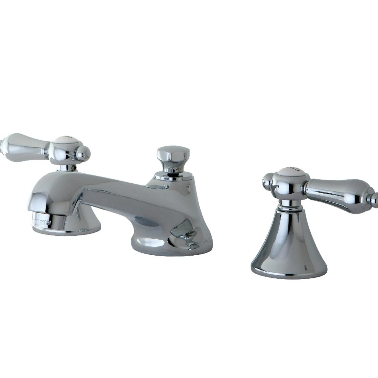 Kingston Brass KS4471BAL 8-Inch Widespread Bathroom Faucet in Polished Chrome