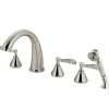 Kingston Brass KS23685CFL Century Bathtub Faucet