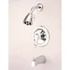 Kingston Brass KS511CK Tub and Shower Faucet in Polished Chrome