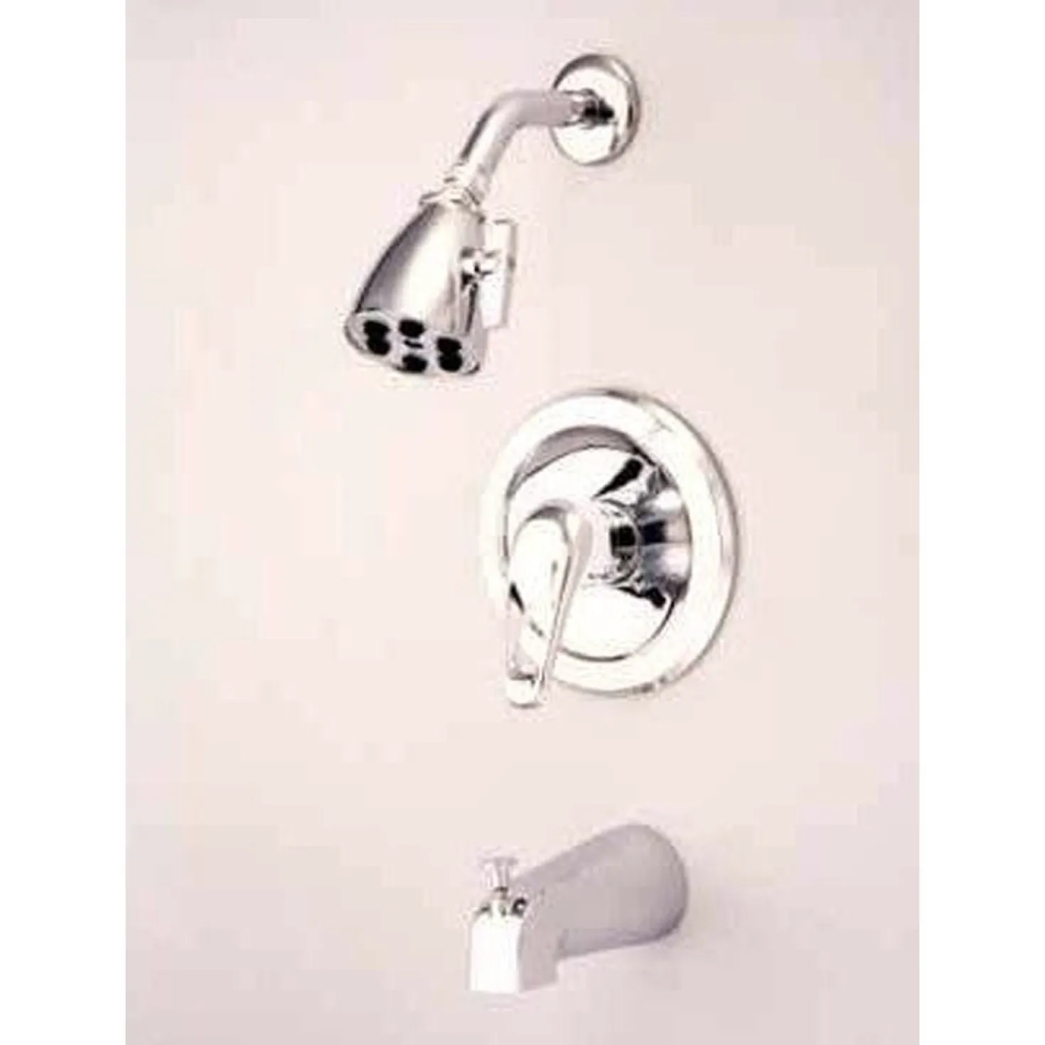 Kingston Brass KS511CK Tub and Shower Faucet in Polished Chrome