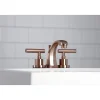 Kingston Brass KS494CMLAC Manhattan 8 in. Widespread Bathroom Faucet, Antique Copper