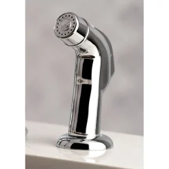 Kingston Brass KS821CSP Single-Handle Kitchen Faucet in Polished Chrome