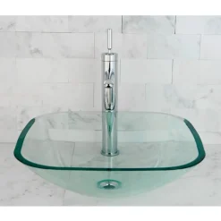 Kingston Brass KS8211DL Concord Single Handle Vessel Sink Faucet without Pop-up and Plate