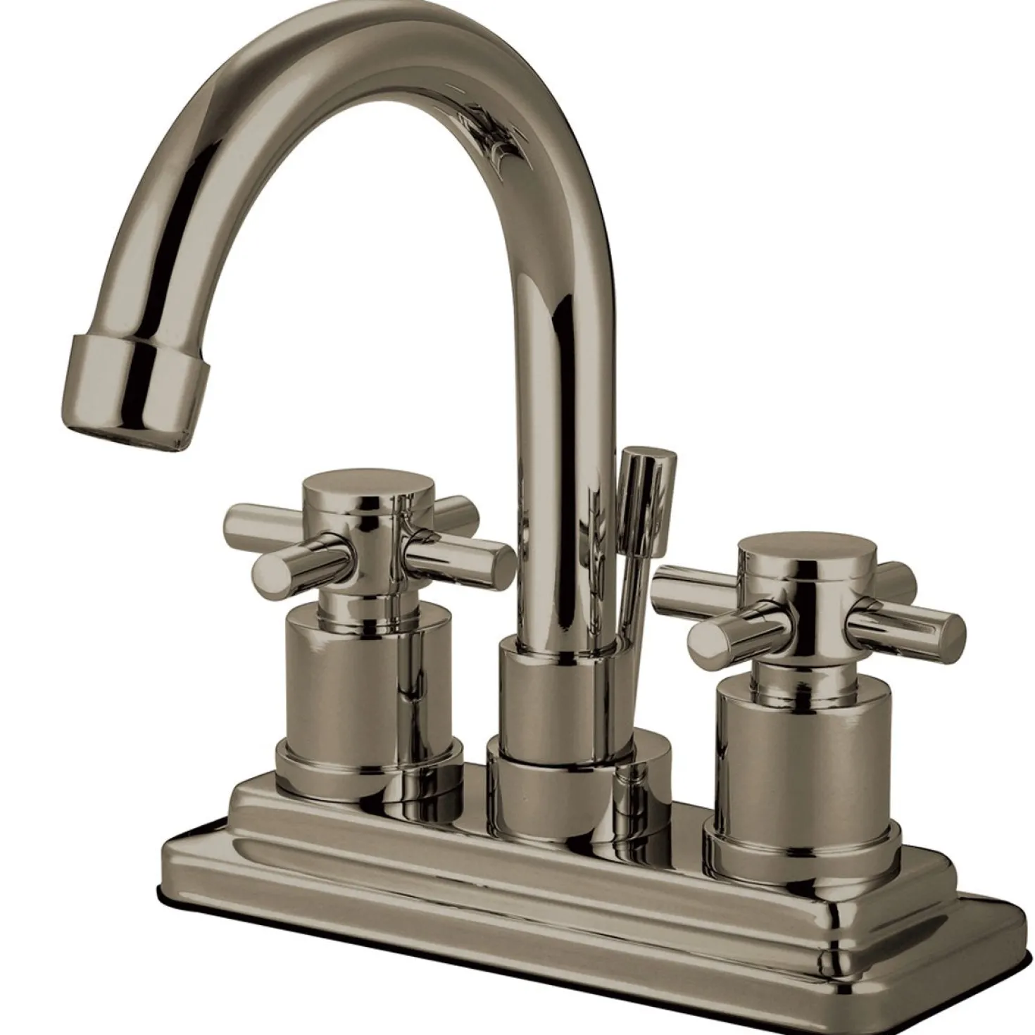 Kingston Brass KS8668DX Concord Two Handle Centerset Lavatory Faucet with Brass Pop-up
