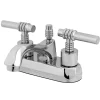 Kingston Brass KS4261ML 4-Inch Centerset Bathroom Faucet in Polished Chrome