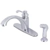Kingston Brass KS6571TPLSP Single-Handle Kitchen Faucet in Polished Chrome