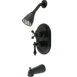 Kingston Brass KS363X0AL-P Tub and Shower Faucet