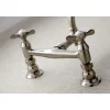 Kingston Brass KS324XBEX-P 8" Center Wall Mount Bathroom Faucet