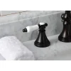 Kingston Brass KS298XBPL-P Bel Air Widespread Bathroom Faucet with Brass Pop-Up