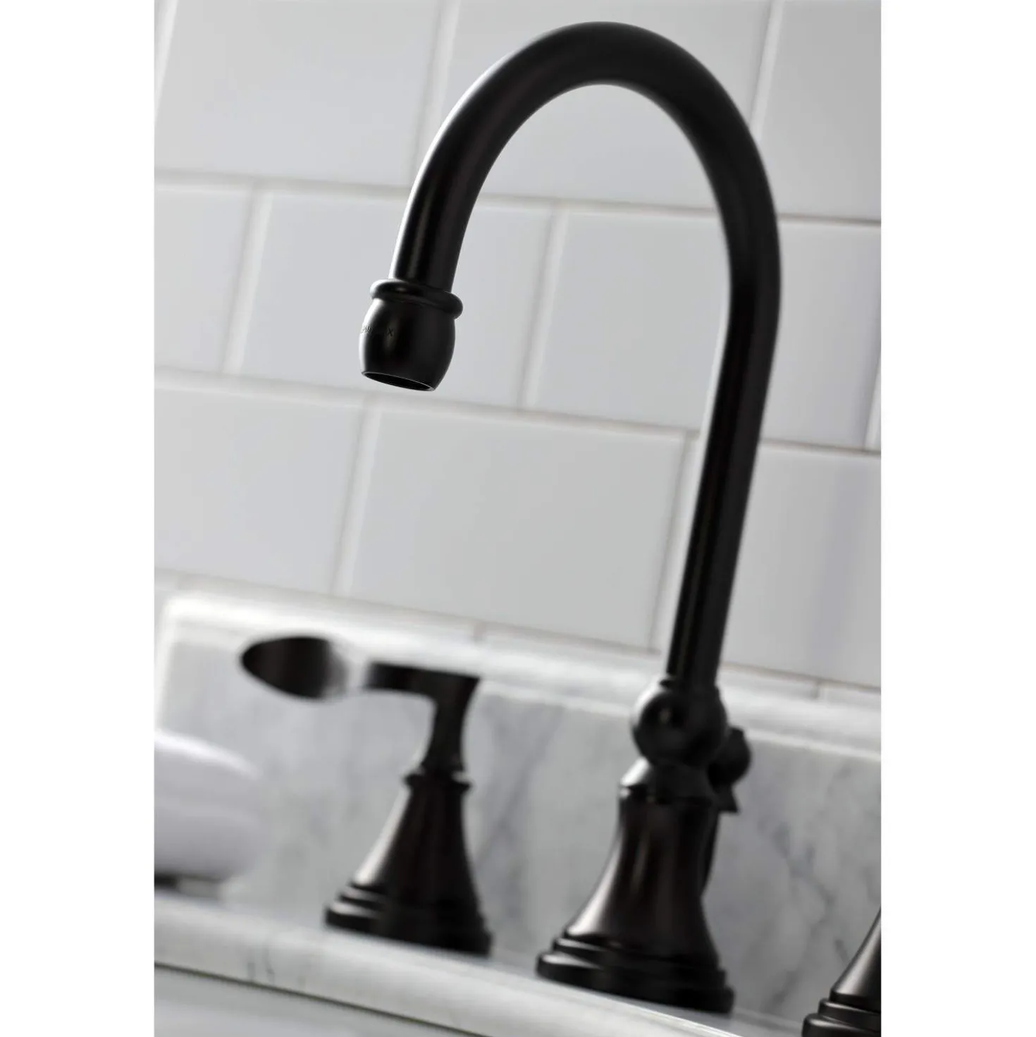 Kingston Brass KS298XCFL-P Century Widespread Bathroom Faucet with Brass Pop-Up