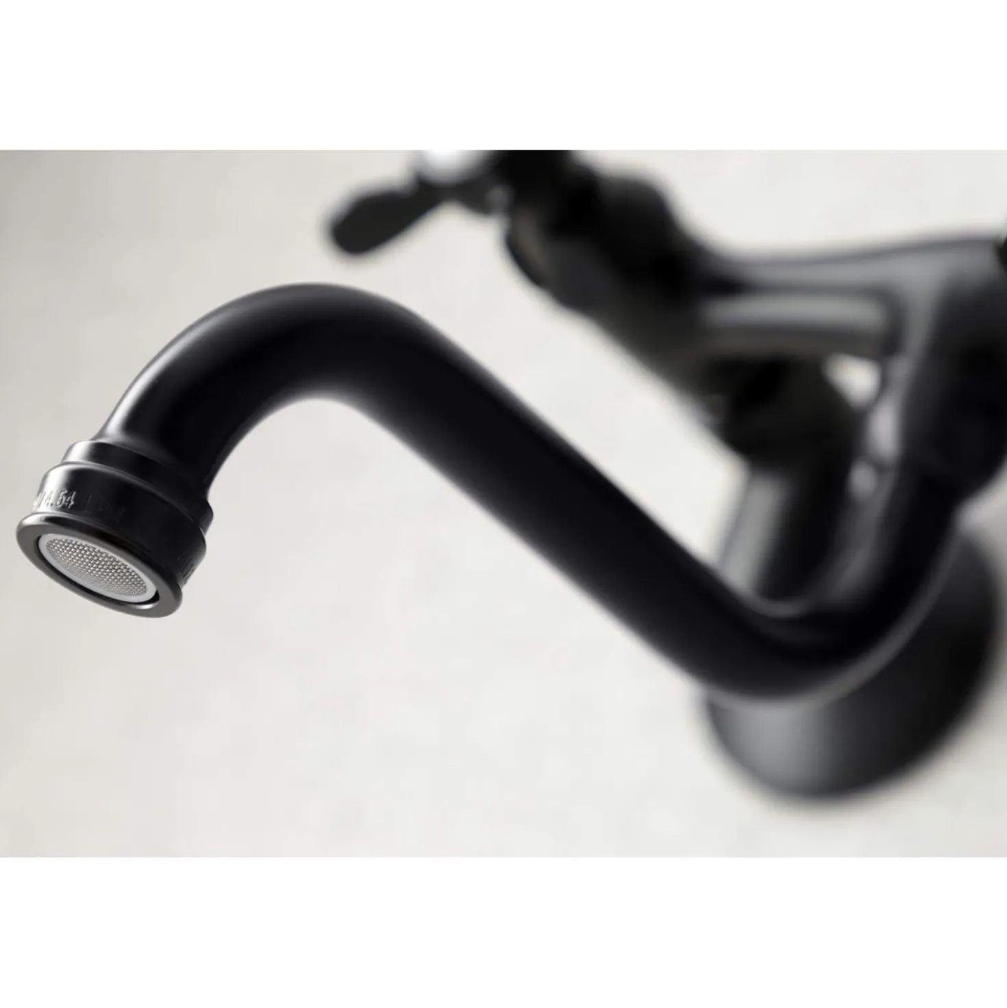 Kingston Brass KS116X-P Essex Two Handle Wall Mount Bathroom Faucet