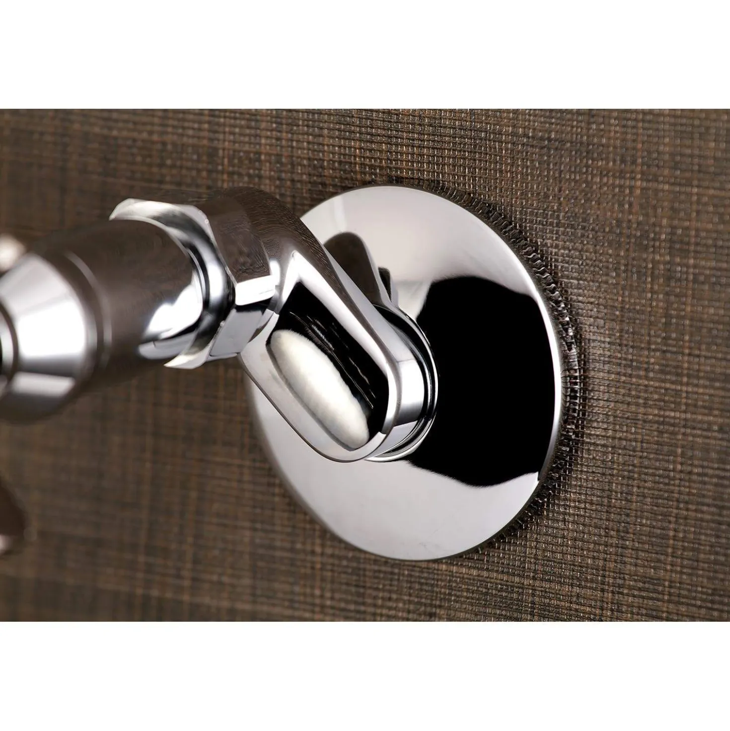 Kingston Brass KS115X-P Essex Two Handle Wall Mount Bathroom Faucet