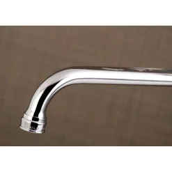 Kingston Brass KS115X-P Essex Two Handle Wall Mount Bathroom Faucet