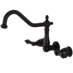 Kingston Brass KS128XPKL-P Duchess Wall Mount Kitchen Faucet