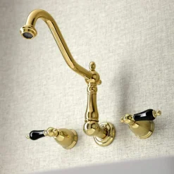 Kingston Brass KS128XPKL-P Duchess Wall Mount Kitchen Faucet