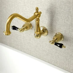 Kingston Brass KS128XPKL-P Duchess Wall Mount Kitchen Faucet