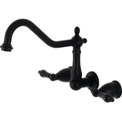 Kingston Brass KS128XPKL-P Duchess Wall Mount Kitchen Faucet