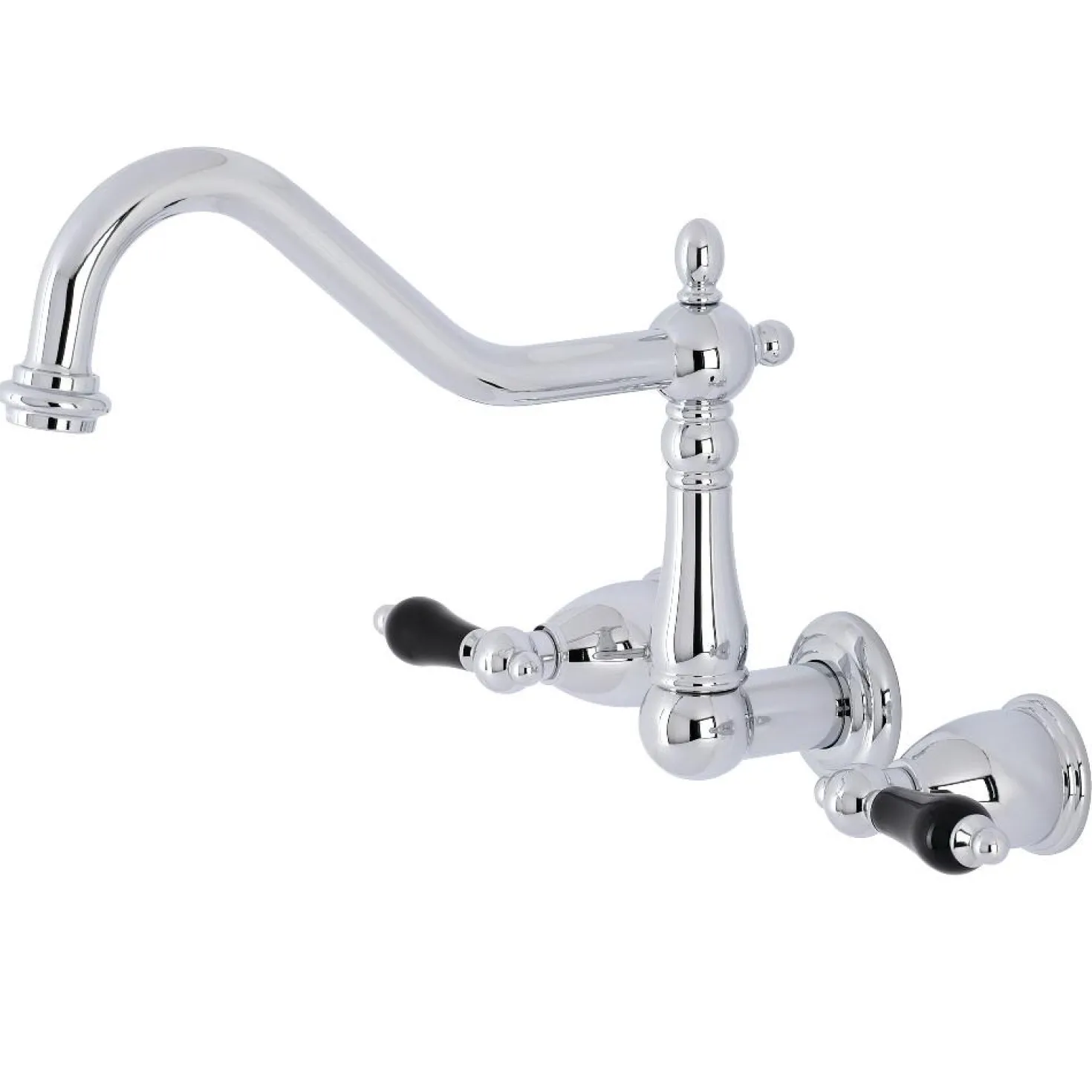 Kingston Brass KS128XPKL-P Duchess Wall Mount Kitchen Faucet