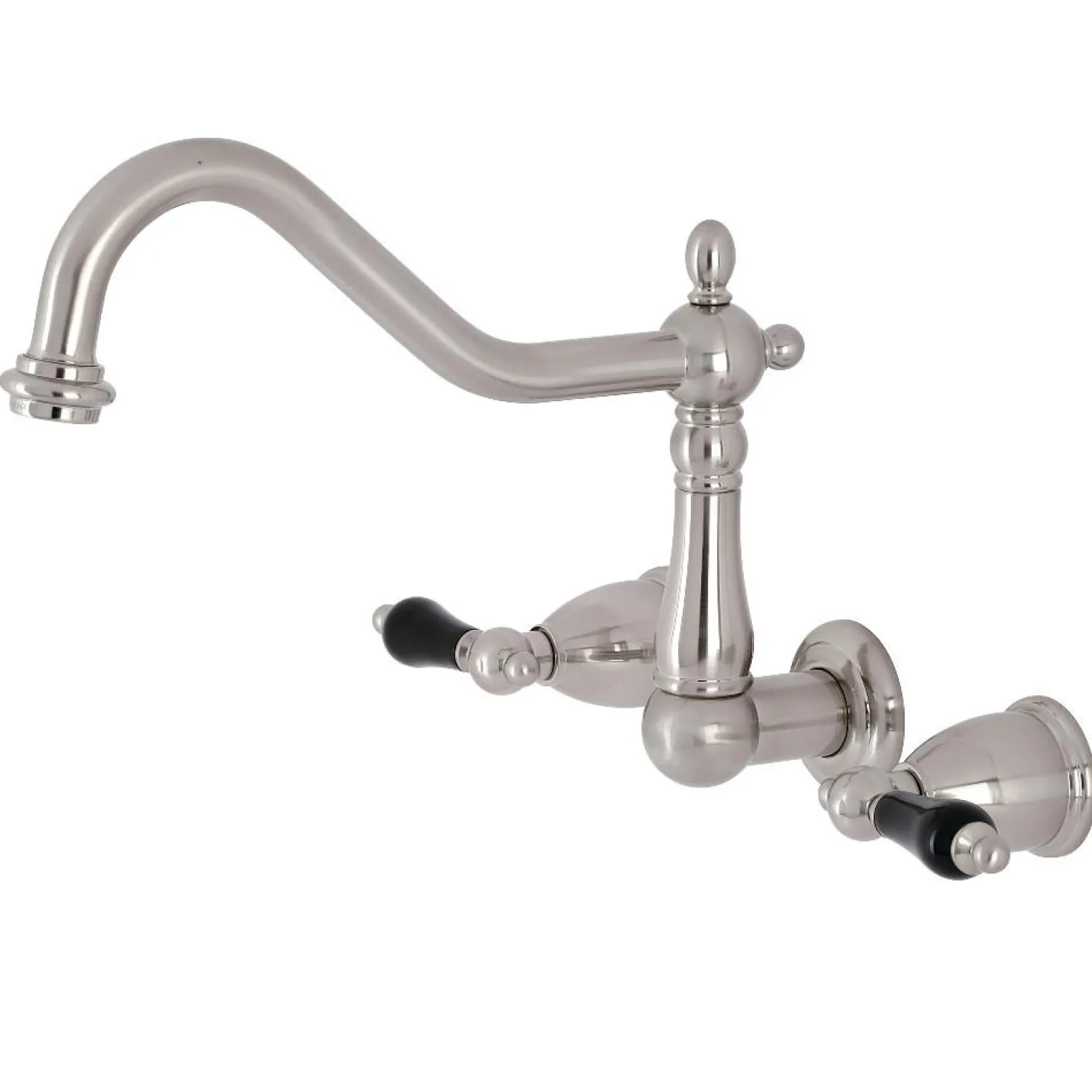 Kingston Brass KS128XPKL-P Duchess Wall Mount Kitchen Faucet