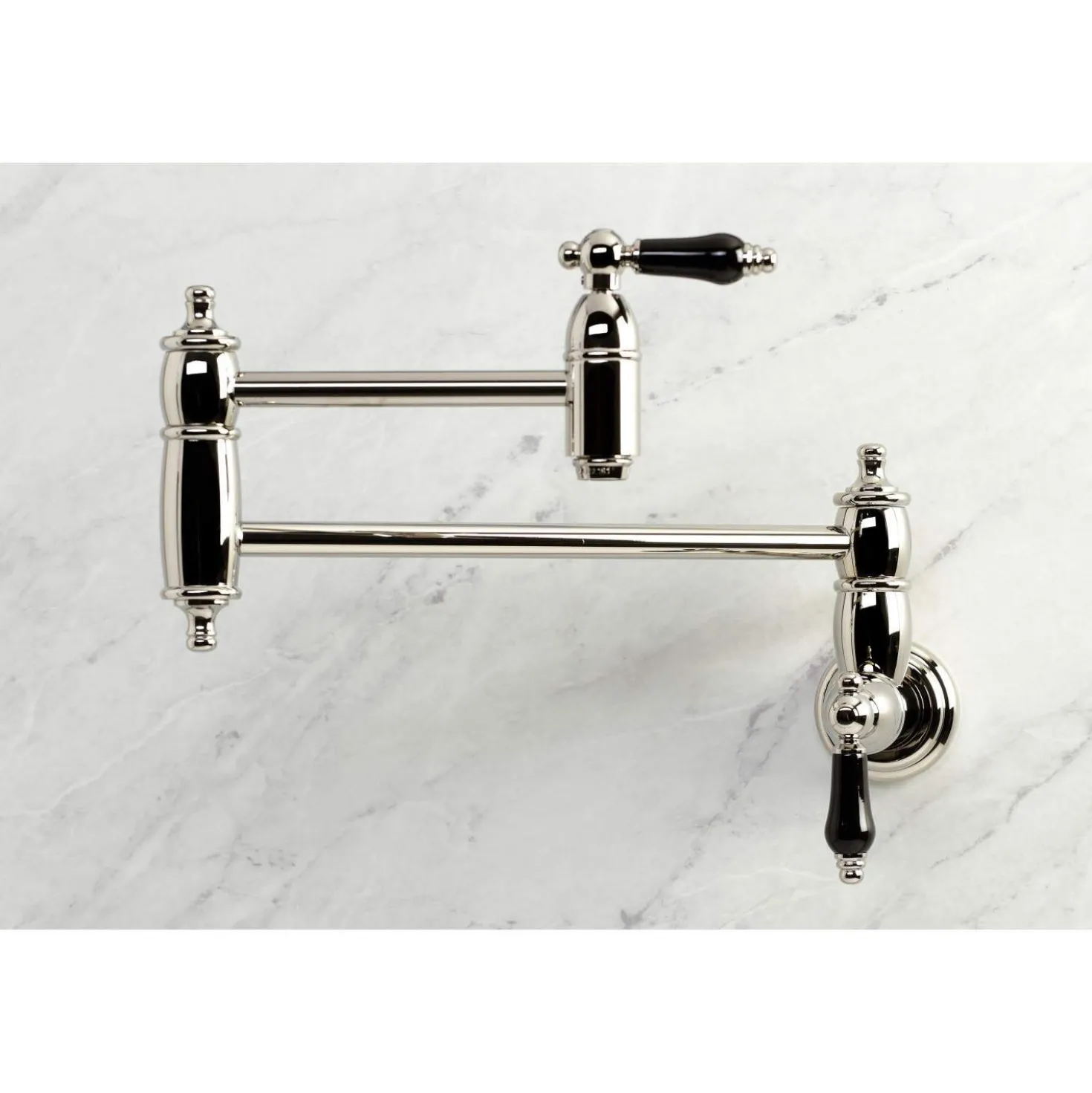 Kingston Brass KS310XPKL-P Duchess Wall Mount Pot Filler