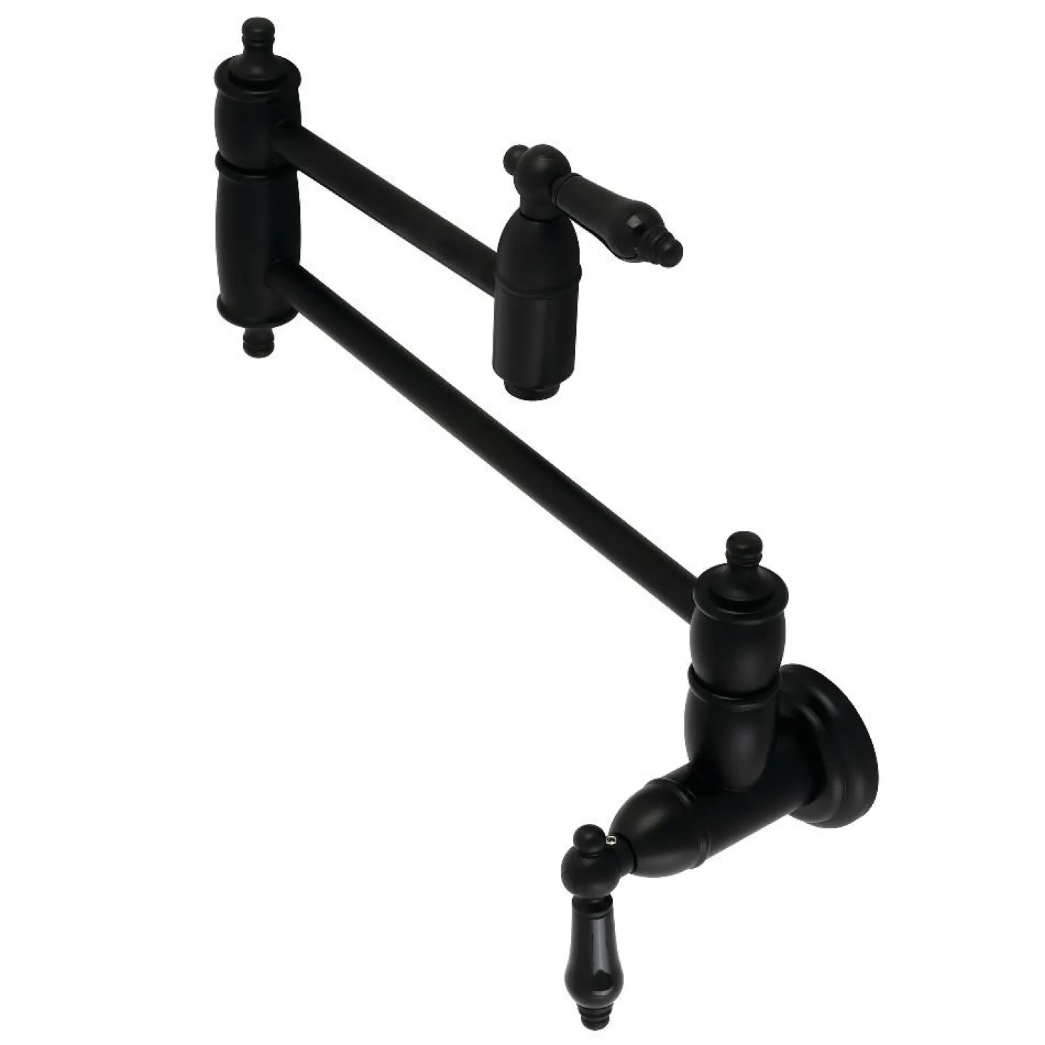 Kingston Brass KS310XPKL-P Duchess Wall Mount Pot Filler