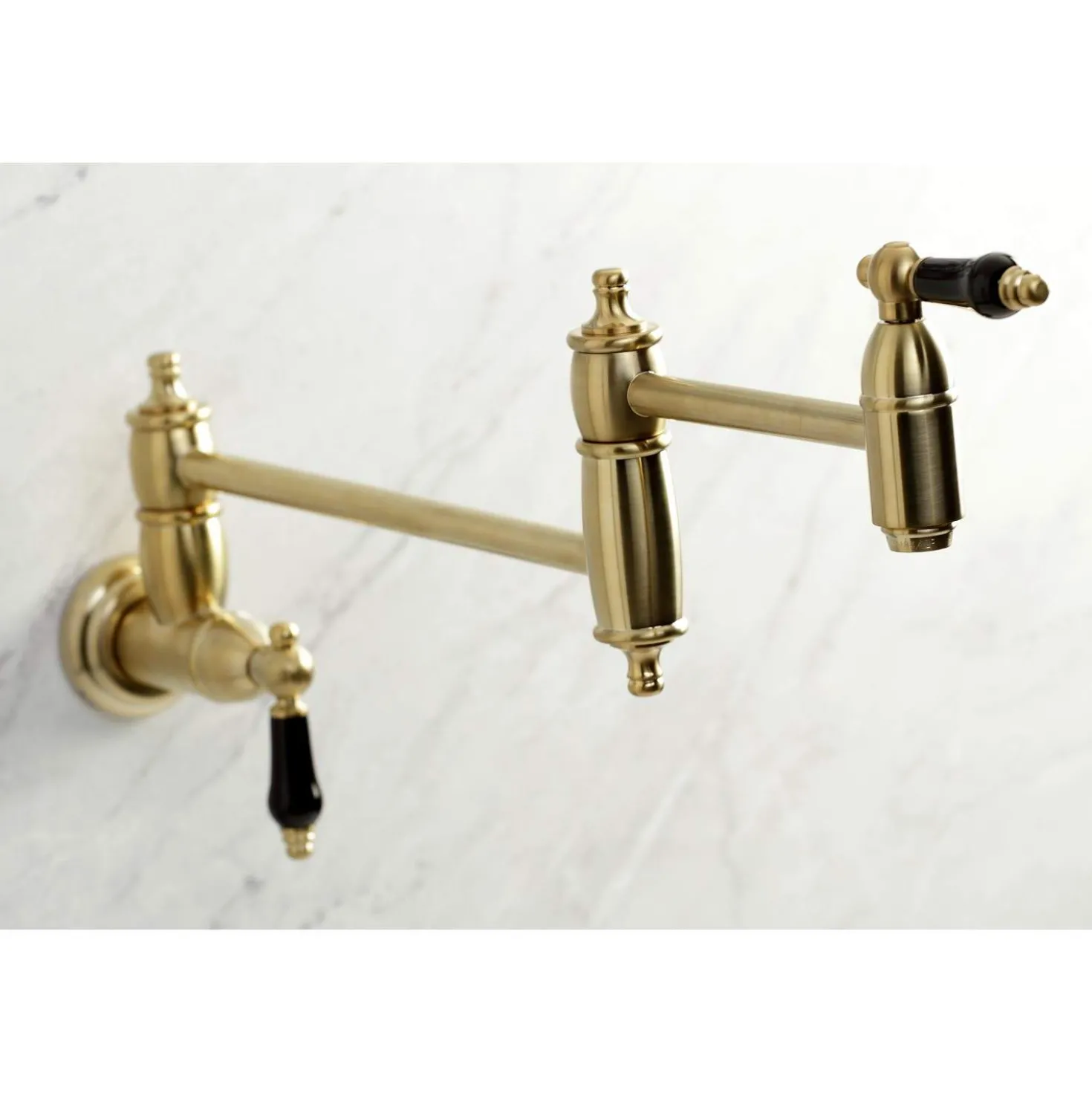 Kingston Brass KS310XPKL-P Duchess Wall Mount Pot Filler