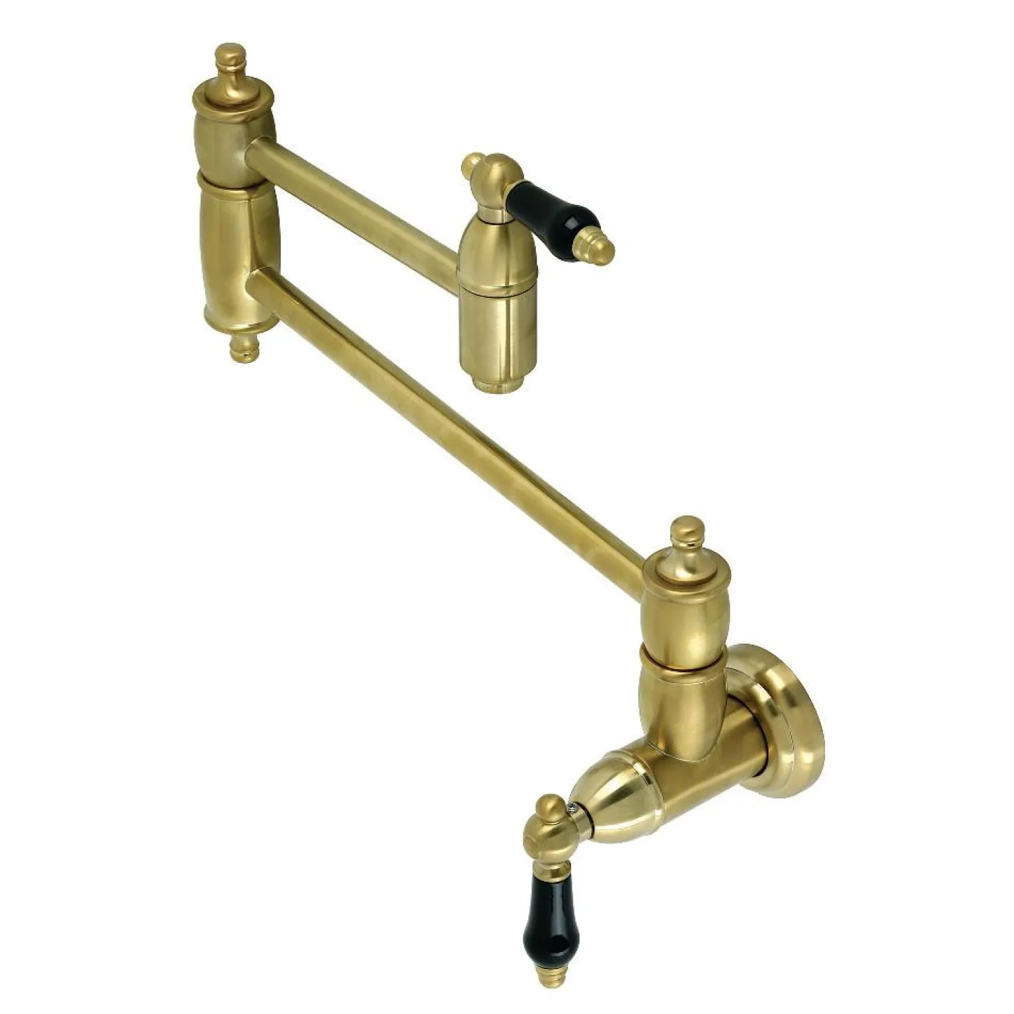 Kingston Brass KS310XPKL-P Duchess Wall Mount Pot Filler