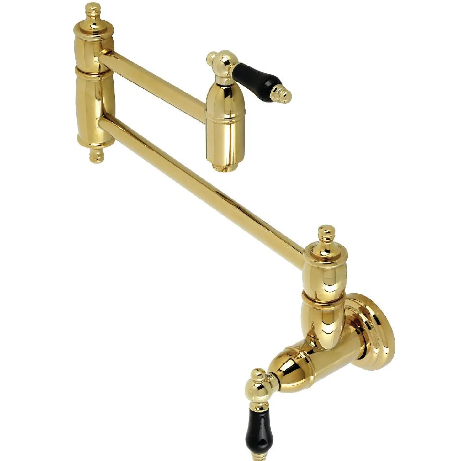 Kingston Brass KS310XPKL-P Duchess Wall Mount Pot Filler