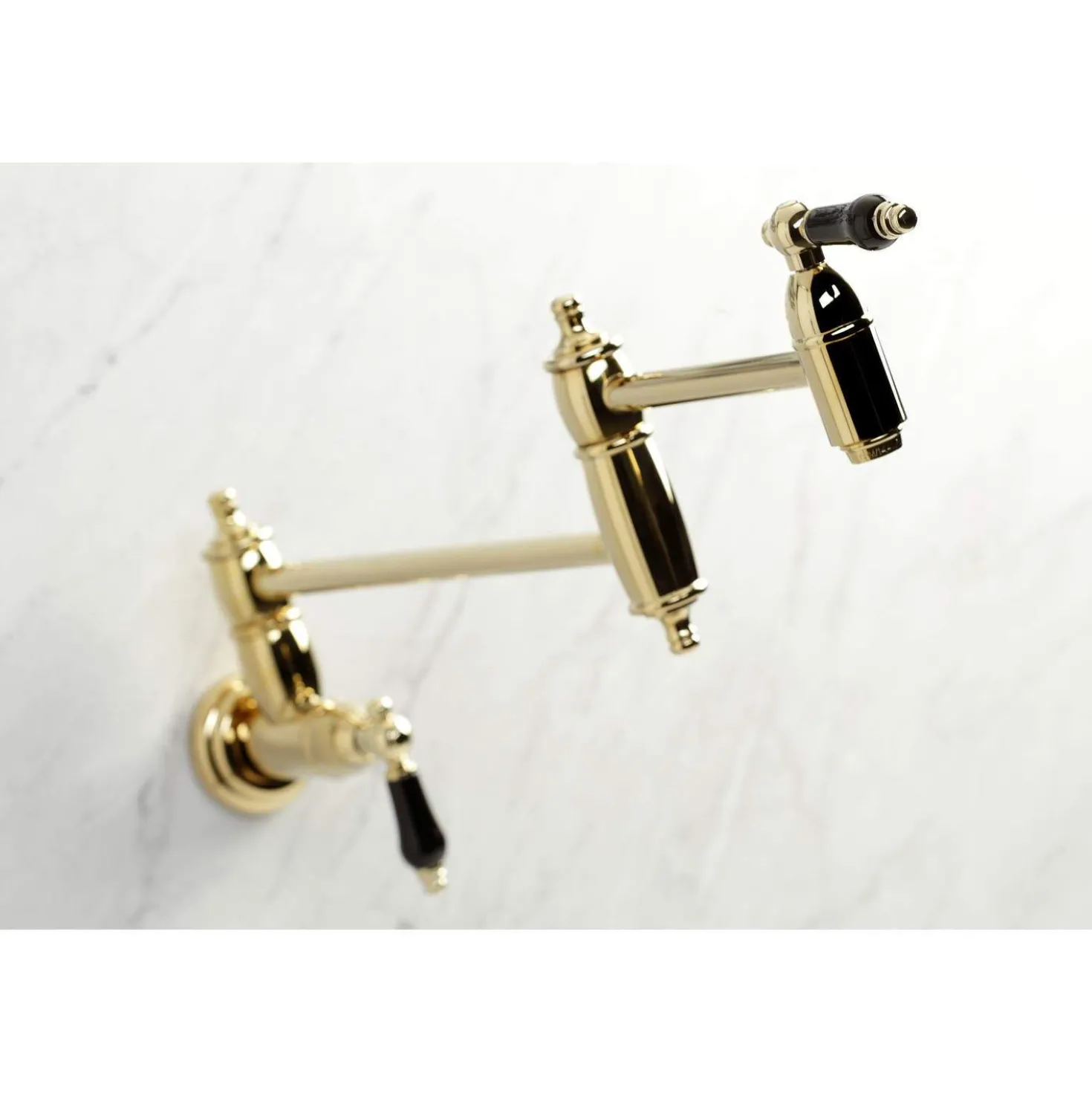 Kingston Brass KS310XPKL-P Duchess Wall Mount Pot Filler