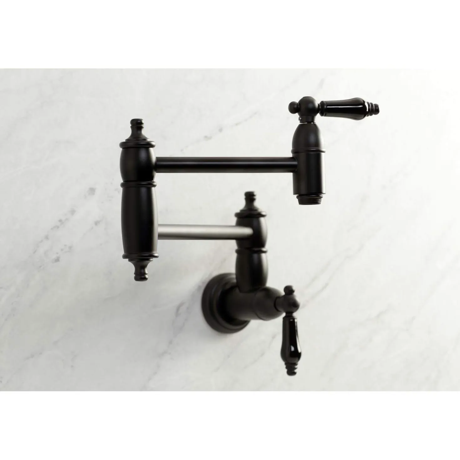 Kingston Brass KS310XPKL-P Duchess Wall Mount Pot Filler