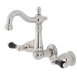 Kingston Brass KS122XPKL-P Duchess Two-Handle Wall Mount Bathroom Faucet