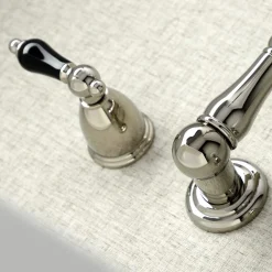 Kingston Brass KS125XPKL-P Duchess Two-Handle Wall Mount Bathroom Faucet