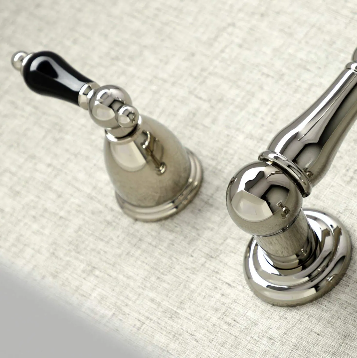 Kingston Brass KS125XPKL-P Duchess Two-Handle Wall Mount Bathroom Faucet