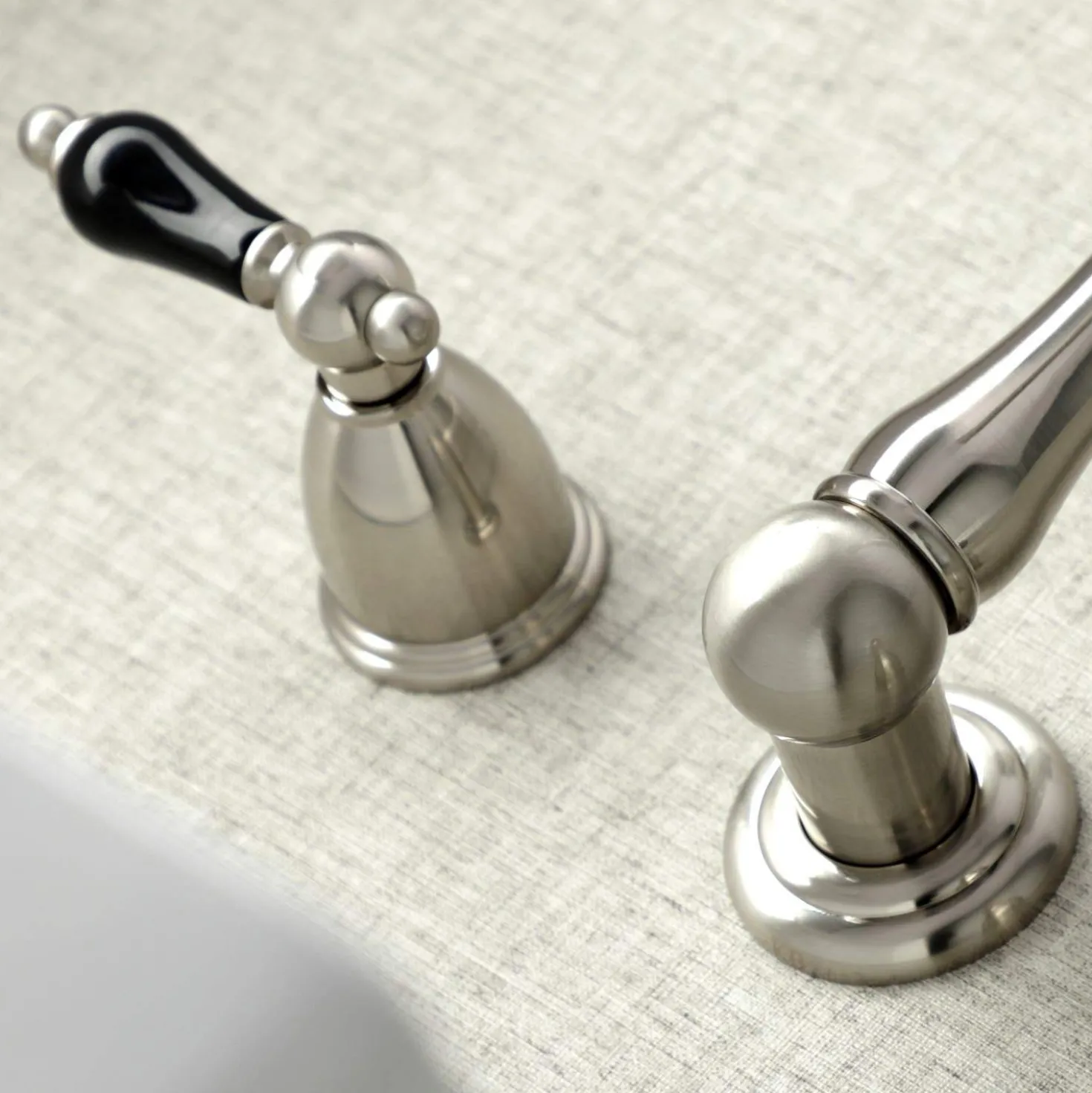Kingston Brass KS125XPKL-P Duchess Two-Handle Wall Mount Bathroom Faucet