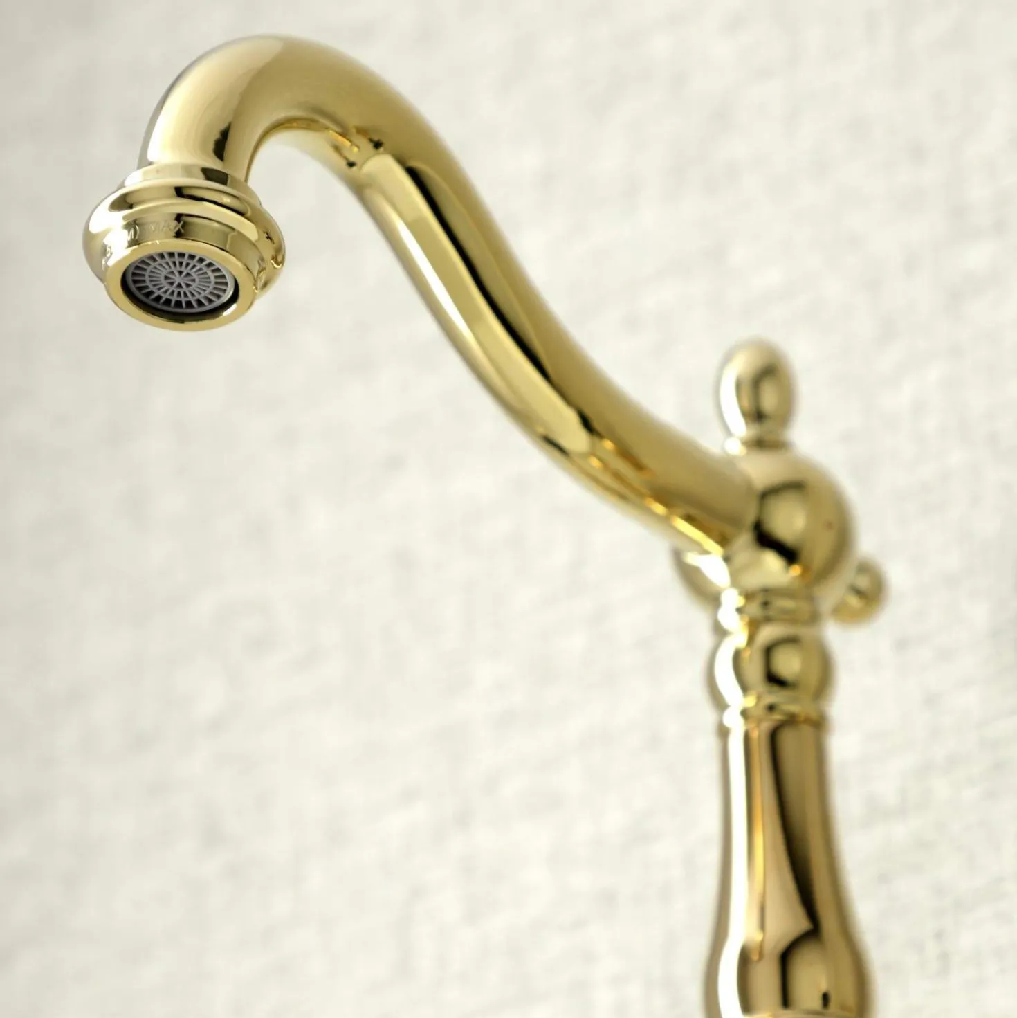 Kingston Brass KS125XPKL-P Duchess Two-Handle Wall Mount Bathroom Faucet