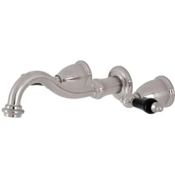 Kingston Brass KS312XPKL-P Duchess Two-Handle Wall Mount Bathroom Faucet