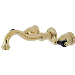 Kingston Brass KS312XPKL-P Duchess Two-Handle Wall Mount Bathroom Faucet