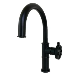 Kingston Brass KS223XRX-P Belknap Single-Handle Bathroom Faucet with Push Pop-Up