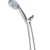 Kingston Brass KX2522B Vilbosch 5-Function Hand Shower with Stainless Steel Hose