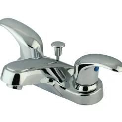 Kingston Brass Legacy Deck Mount 4-Inch Centerset Bathroom Faucet