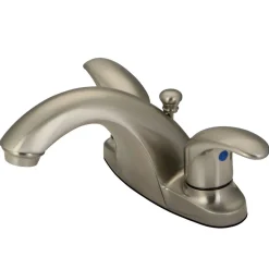 Kingston Brass Legacy 4-Inch Centerset Deck Mount Bathroom Faucet