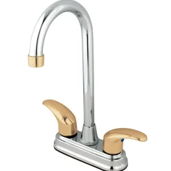 Kingston Brass Legacy Two Handle 4" Centerset Bar Faucet