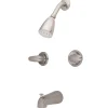 Kingston Brass Legacy Wall Mount Tub and Shower Faucet