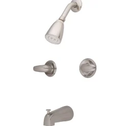 Kingston Brass Legacy Wall Mount Tub and Shower Faucet